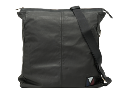 V Line Tote, &pound;495, Handbags, Grey, Leather, Front view